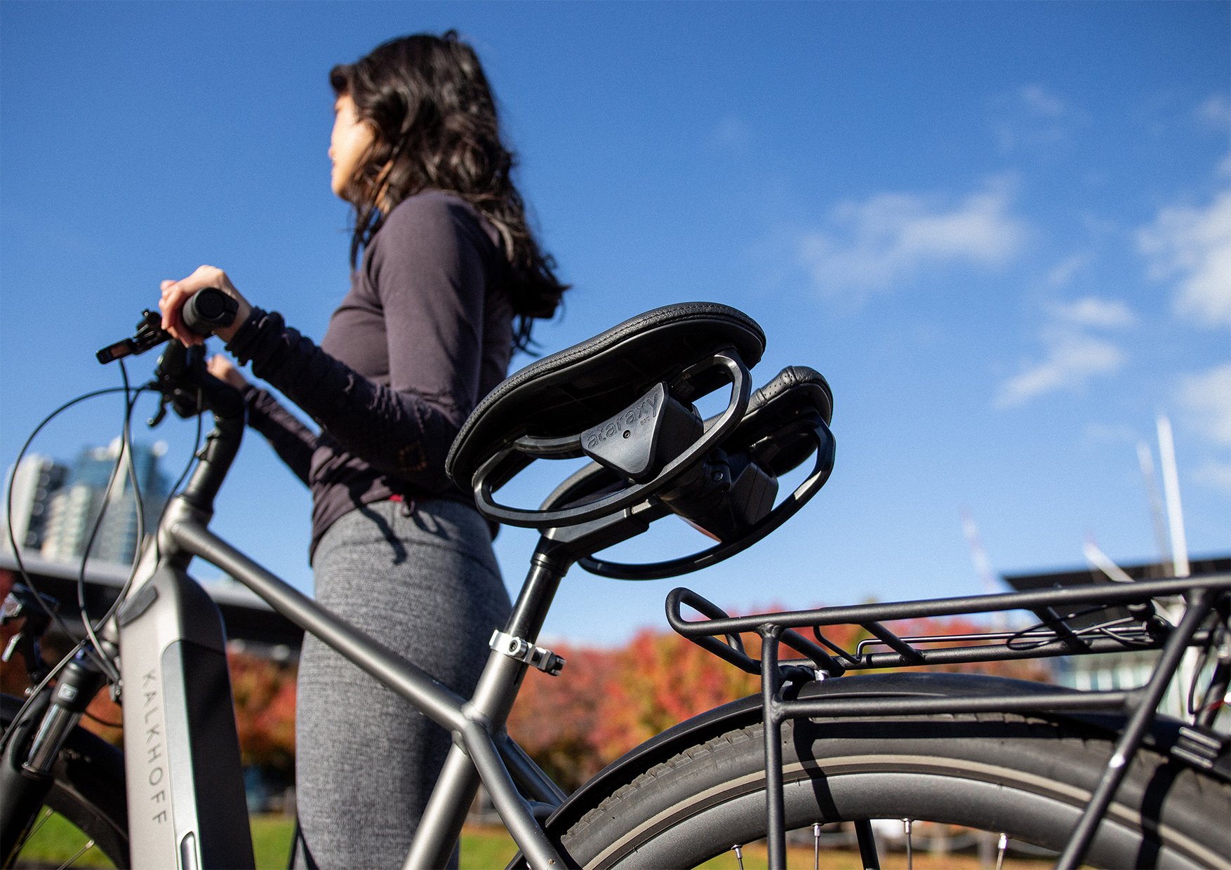Bicycle with revolutionary seat design