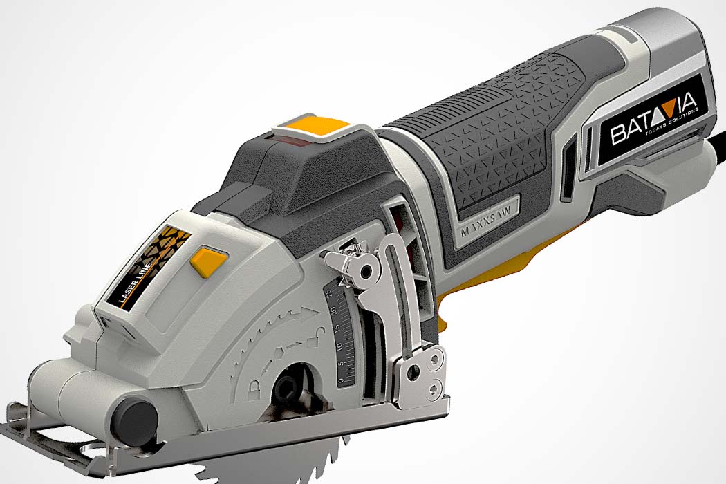 Power Tool Design Rendering