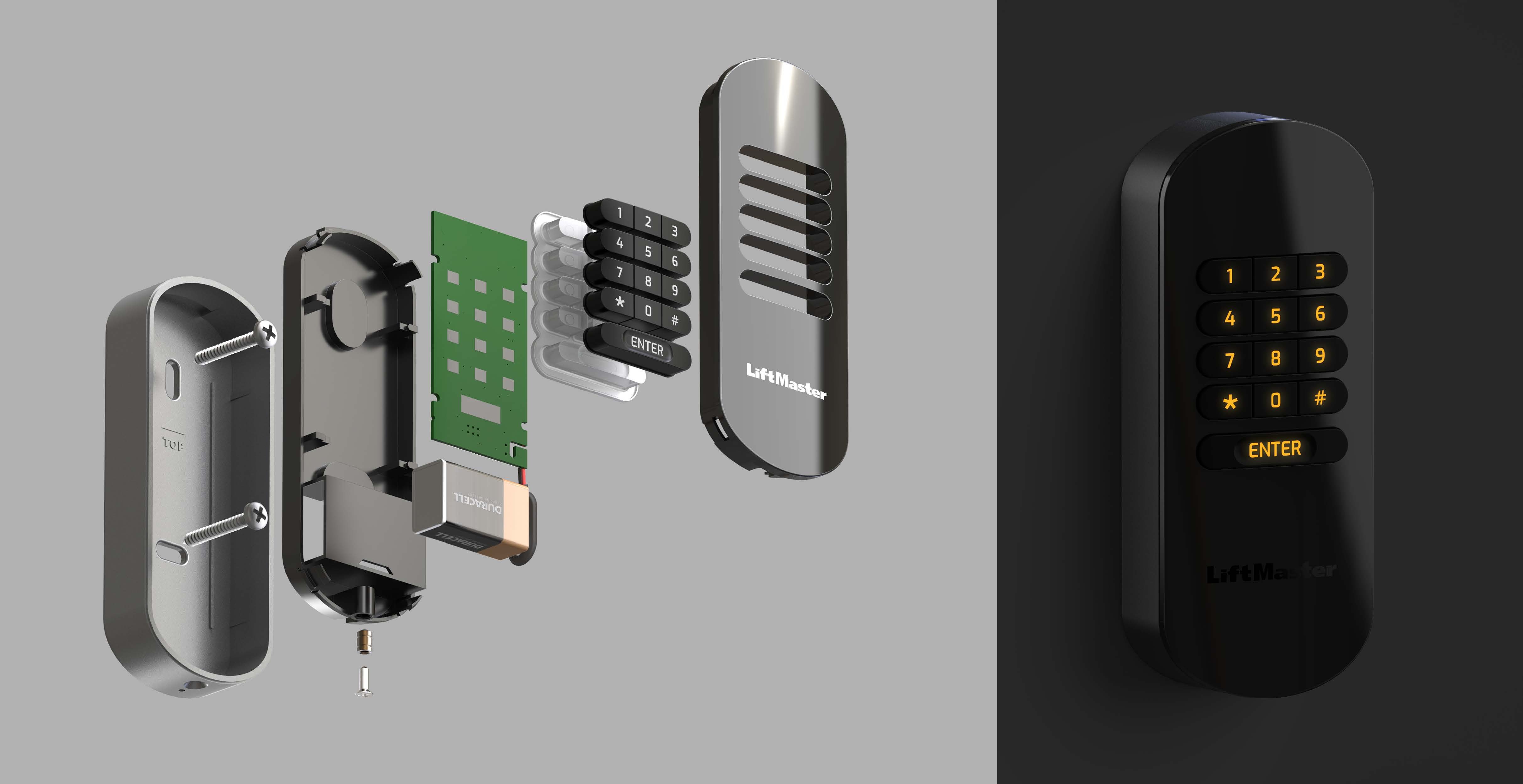 Engineering Design for Access Control Keypads