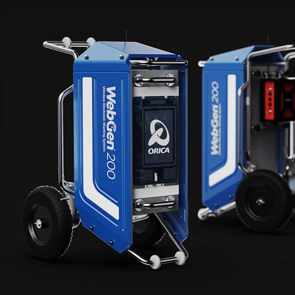 Orica Webgen 200 - Mining Enclosure Design - Render 01