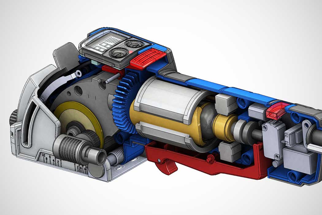 Westfalia Mini Saw Design Engineering CAD